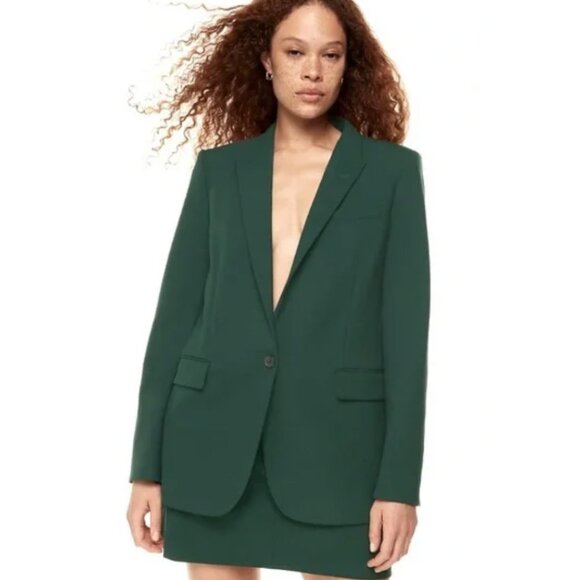 sold on other site:Wilfred Generational Blazer - XS Emerald Green - Picture 1 of 3